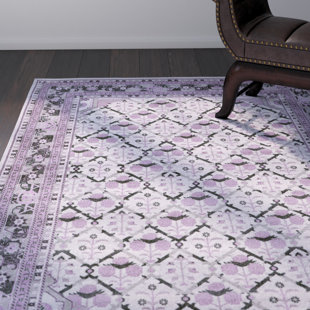 Purple Rugs You Ll Love Wayfair Irma Light Gray Area Rug