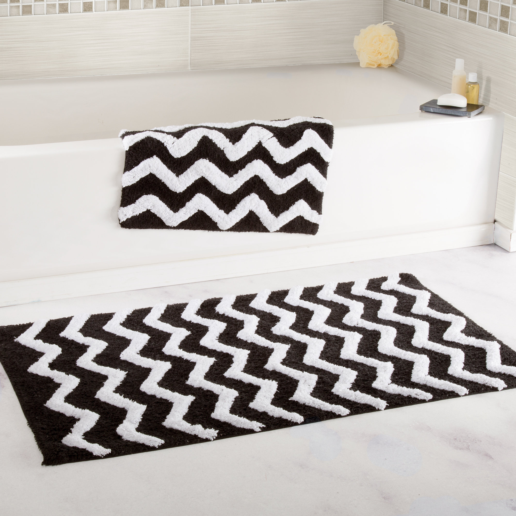 Chevron Bath Rug Reviews Birch Lane Chevron Bath Rug Reviews Birch Lane