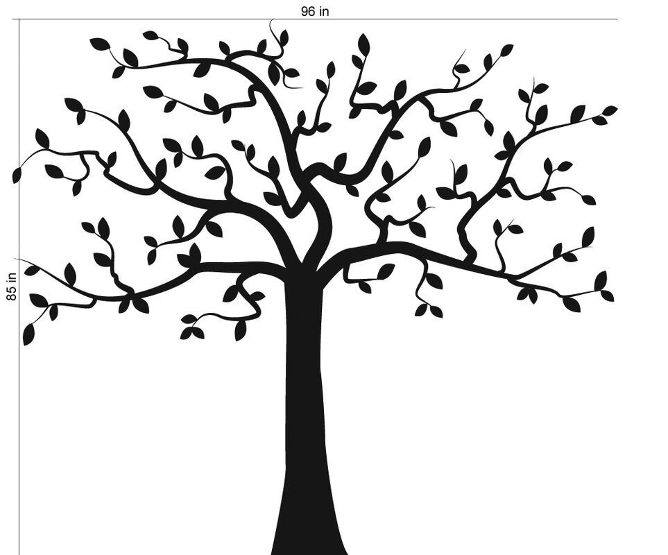 Wall Decal Source Family Tree Nursery Wall Decal & Reviews | Wayfair