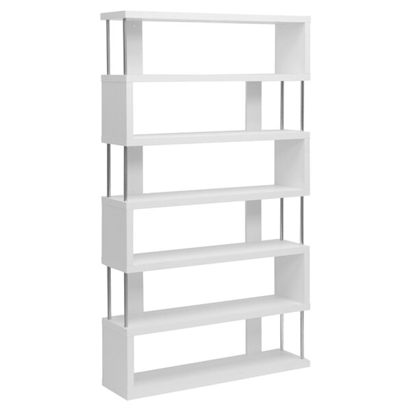 Spicer Accent Geometric Bookcase By Ebern Designs