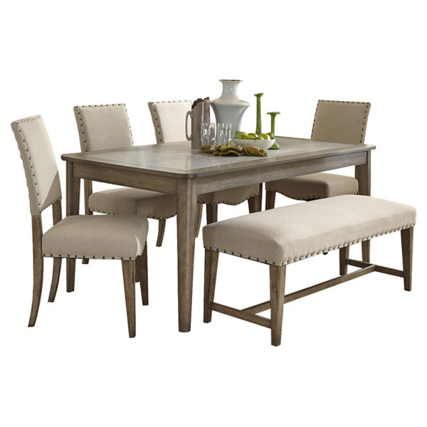 Great price Kennemer 6 Piece Dining Set By Three Posts Today Sale Only
