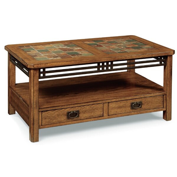Vivien Coffee Table With Storage By World Menagerie