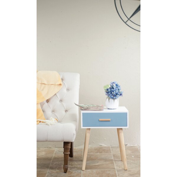 Shropshire End Table With Storage By Wrought Studio