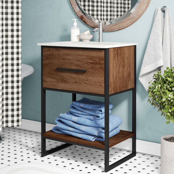Eckard 24 Single Vanity Set by Laurel Foundry Modern Farmhouse