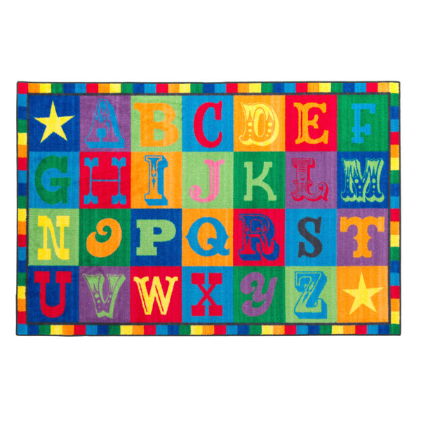 Early Blocks Kids Rug by Flagship Carpets