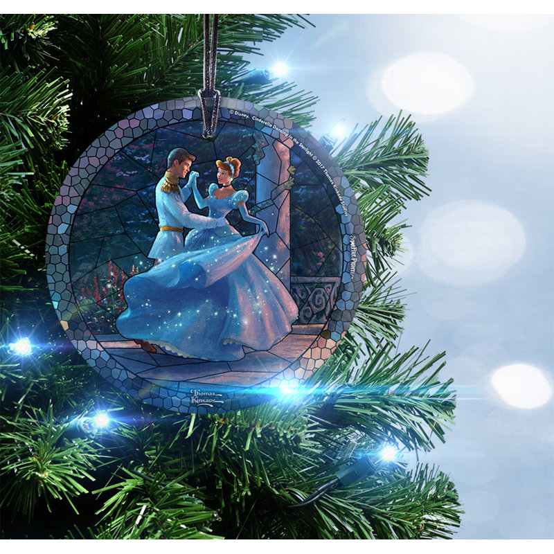 Disney Glass Ball Minnie Mouse Christmas 2014 Holiday Ornament New Boxed