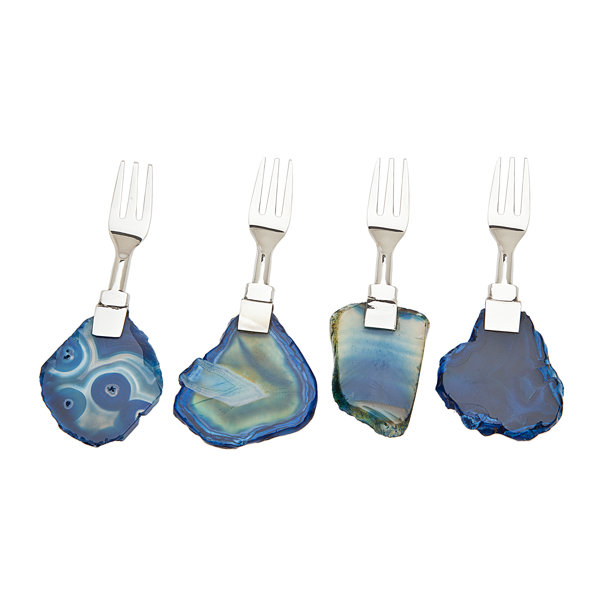 Periwinkle Dessert Fork by Mint Pantry