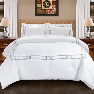 Drayton Down Alternative Elegant Comforter Set