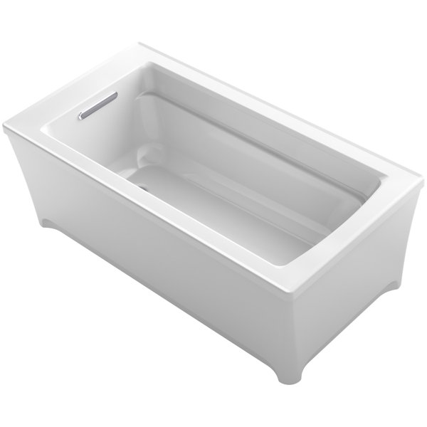 Archer 62 x 32 Freestanding Soaking Bathtub by Kohler