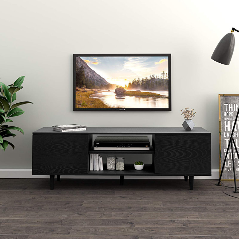 Ebern Designs Tartaglia Storage TV Stand for TVs up to