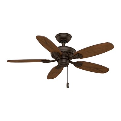 44 Fordham 5 Blade Ceiling Fan With Remote Casablanca Fan Finish