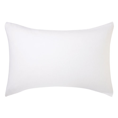 Brushed Plain Dye Cotton Housewife Pillowcase Peacock Blue Hotel