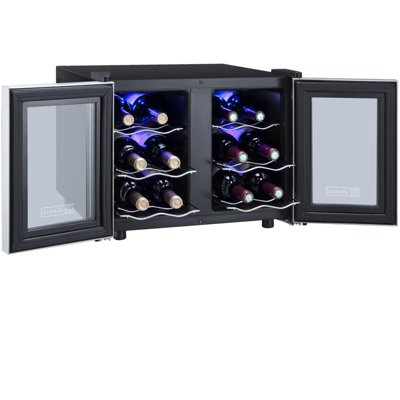 Allavino 12 Bottle Cascina Series Dual Zone Freestanding Wine Cooler & Reviews Wayfair