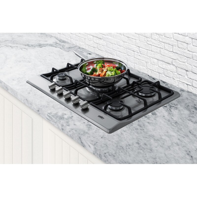 Summit Appliance 27 Gas Cooktop With 5 Burners Wayfair