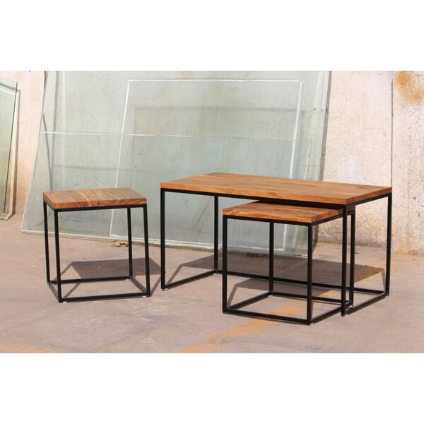 Latham 3 Piece Coffee Table Set With Tray Top By 17 Stories