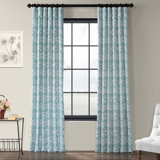 Farmhouse Rustic Geometric Curtains Drapes Birch Lane