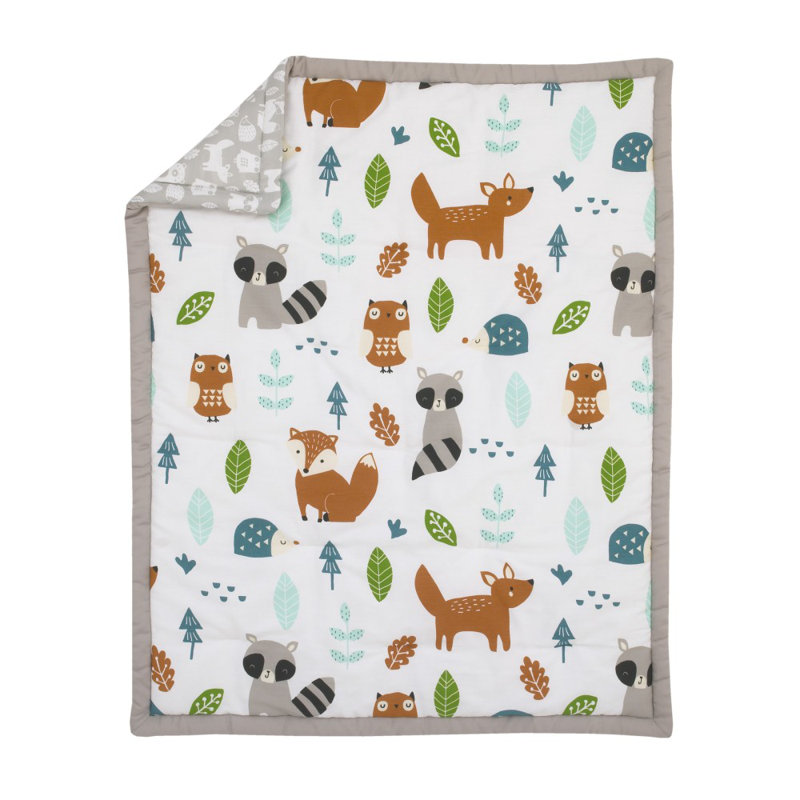 Isabelle Max Amey Little Woodland Friends 8 Piece Crib Bedding