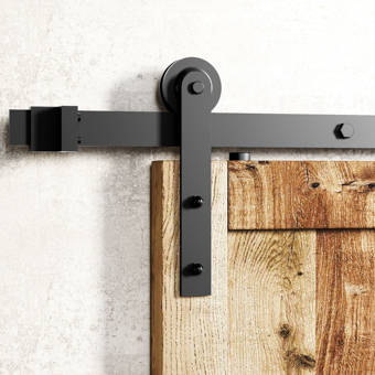 Vancleef Classic Design Standard Single Track Barn Door Hardware Kit Reviews Wayfair