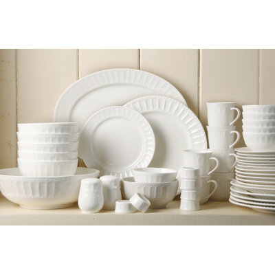 Regalia 46 Piece Dinnerware Set, Service for 6 Gibson