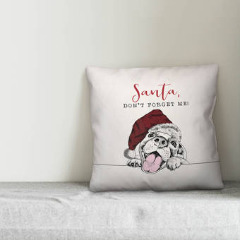 The Holiday Aisle Yesenia Deck Yo Self Before You Wreck Yo Self Red Lumbar Pillow Cover Wayfair