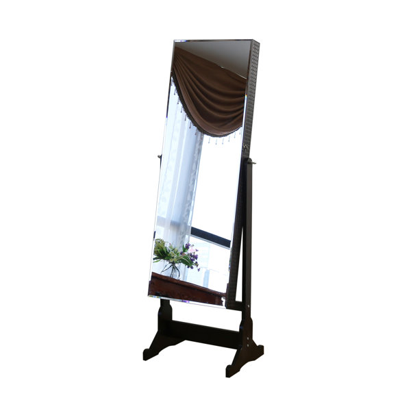 Necaise Jewelry Armoire With Mirror By House Of Hampton Sale