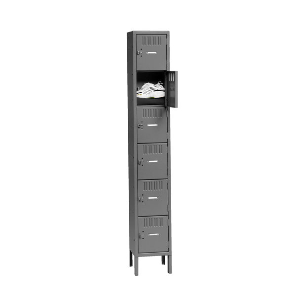 6 Tier 1 Wide Employee Locker by Tennsco Corp.