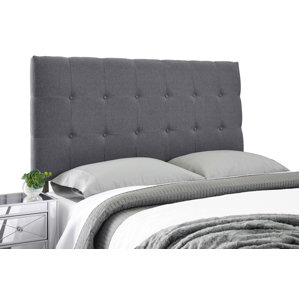 Dublin Adjustable Upholstered Panel Headboard by Alcott Hill