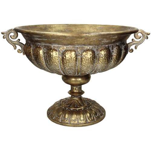 Glasser Metal Urn Planter Bloomsbury Market