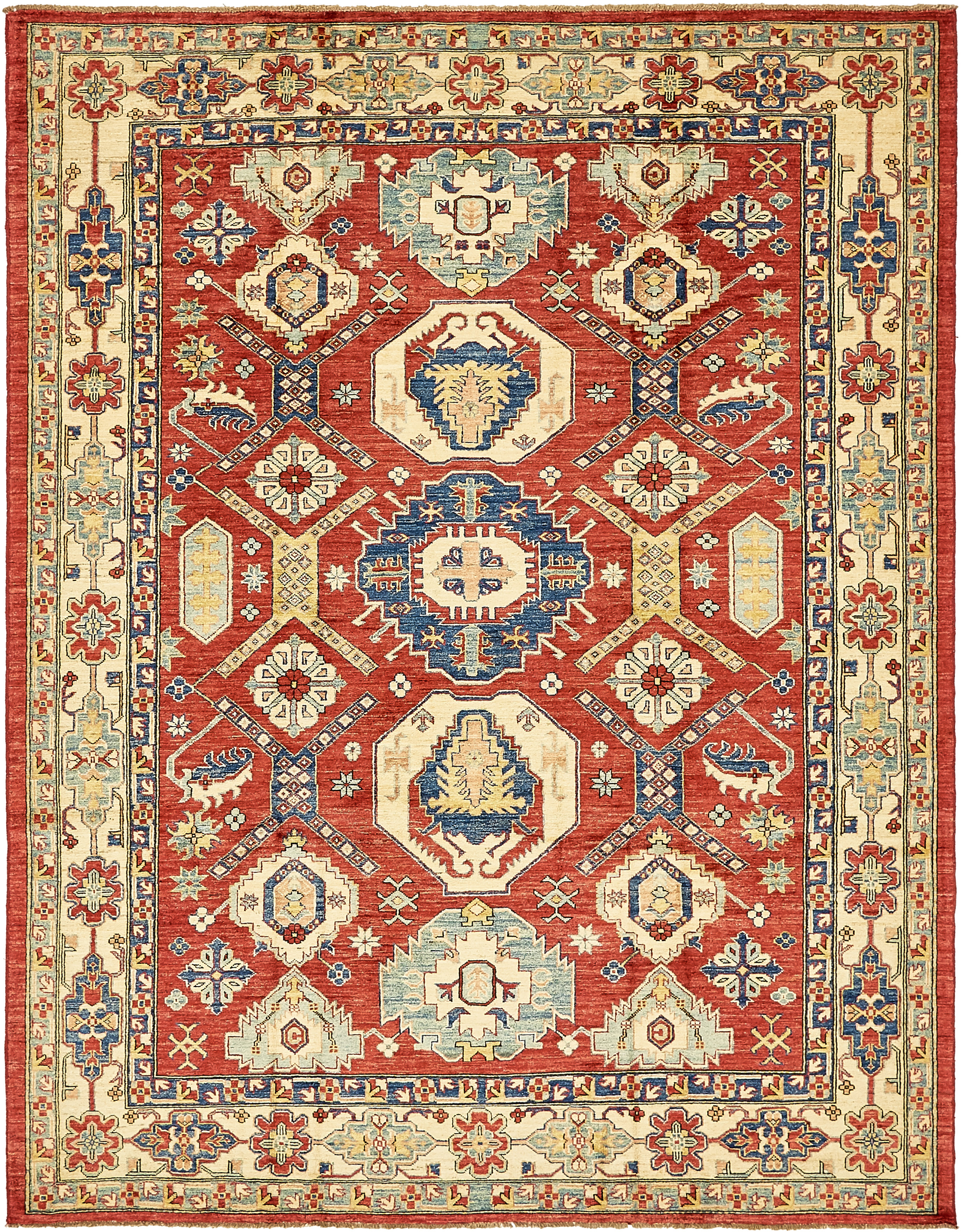 Isabelline One Of A Kind Alayna Hand Knotted 7 X 9 Wool Red Beige Isabelline One Of A Kind Alayna Hand Knotted 7 X 9 Wool Red Beige Area Rug Wayfair