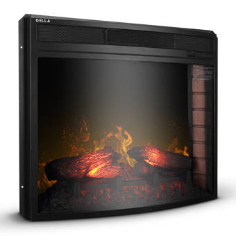 Z Line Designs Flat Log Electric Fireplace Insert Wayfair Ca