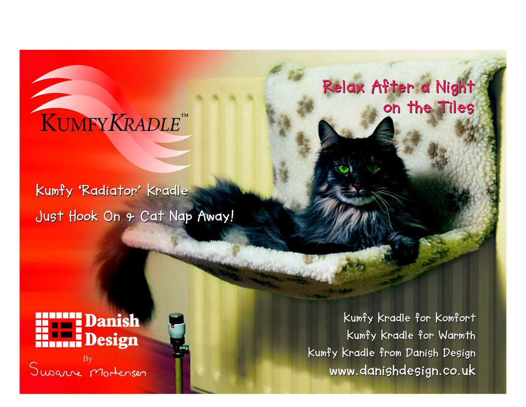 Danish Design Kumfy Kradle Cat Bed & Reviews Wayfair.co.uk