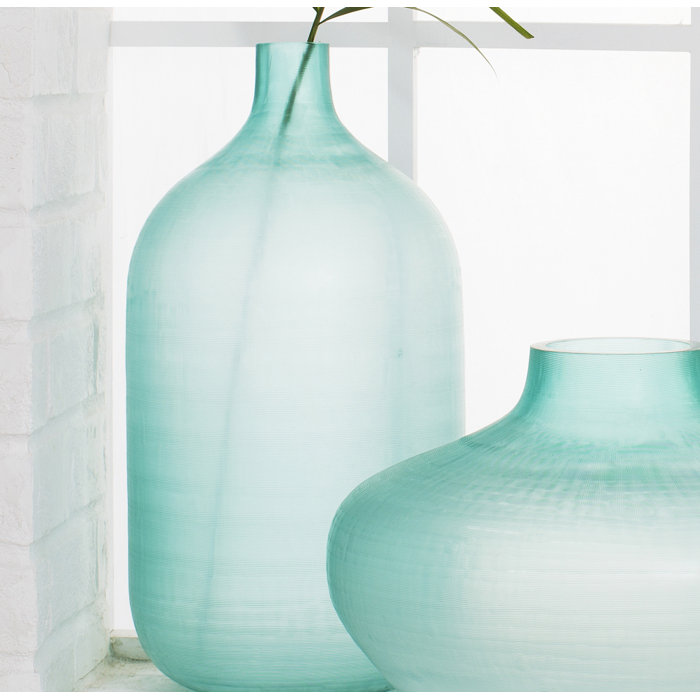 Rosecliff Heights Amphora Glass Floor Vase Wayfair Ca