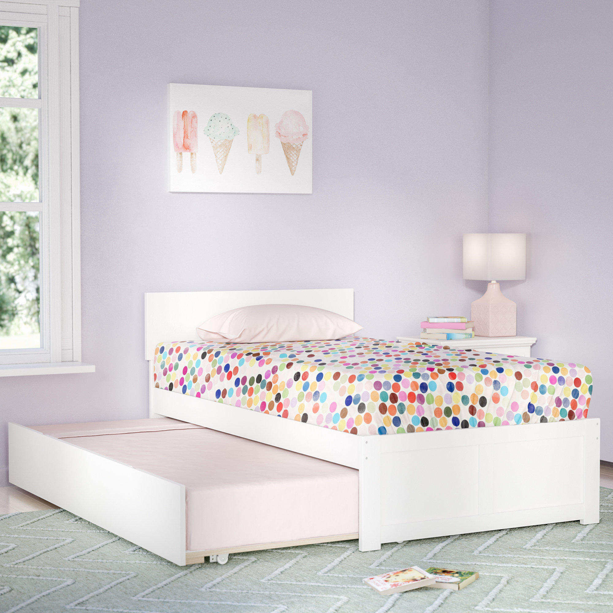 кровать с выдвижным спальным местом икеа