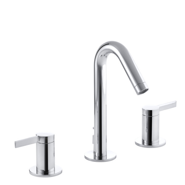 Stillness Widespread Bathroom Faucet with Drain Assembly by Kohler