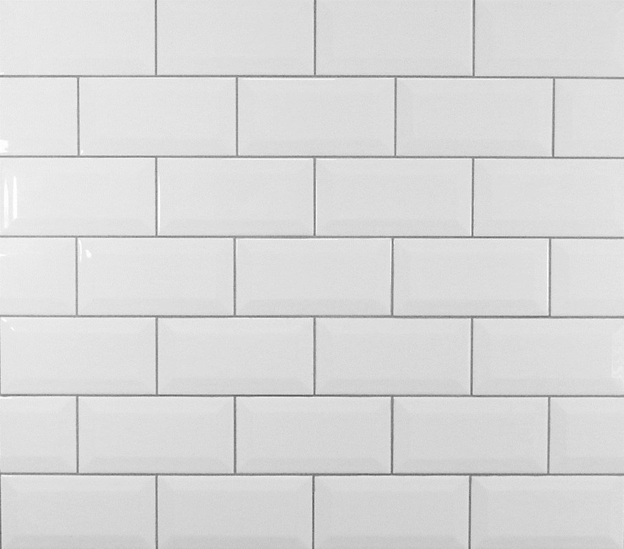 3 8 White Subway Tile Shapeyourminds Mulia Tile Clic 3 X 6 Beveled Ceramic Subway In White