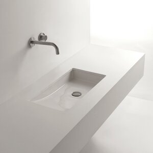 Whitestone Om Ceramic Specialty Undermount Bathroom Sink