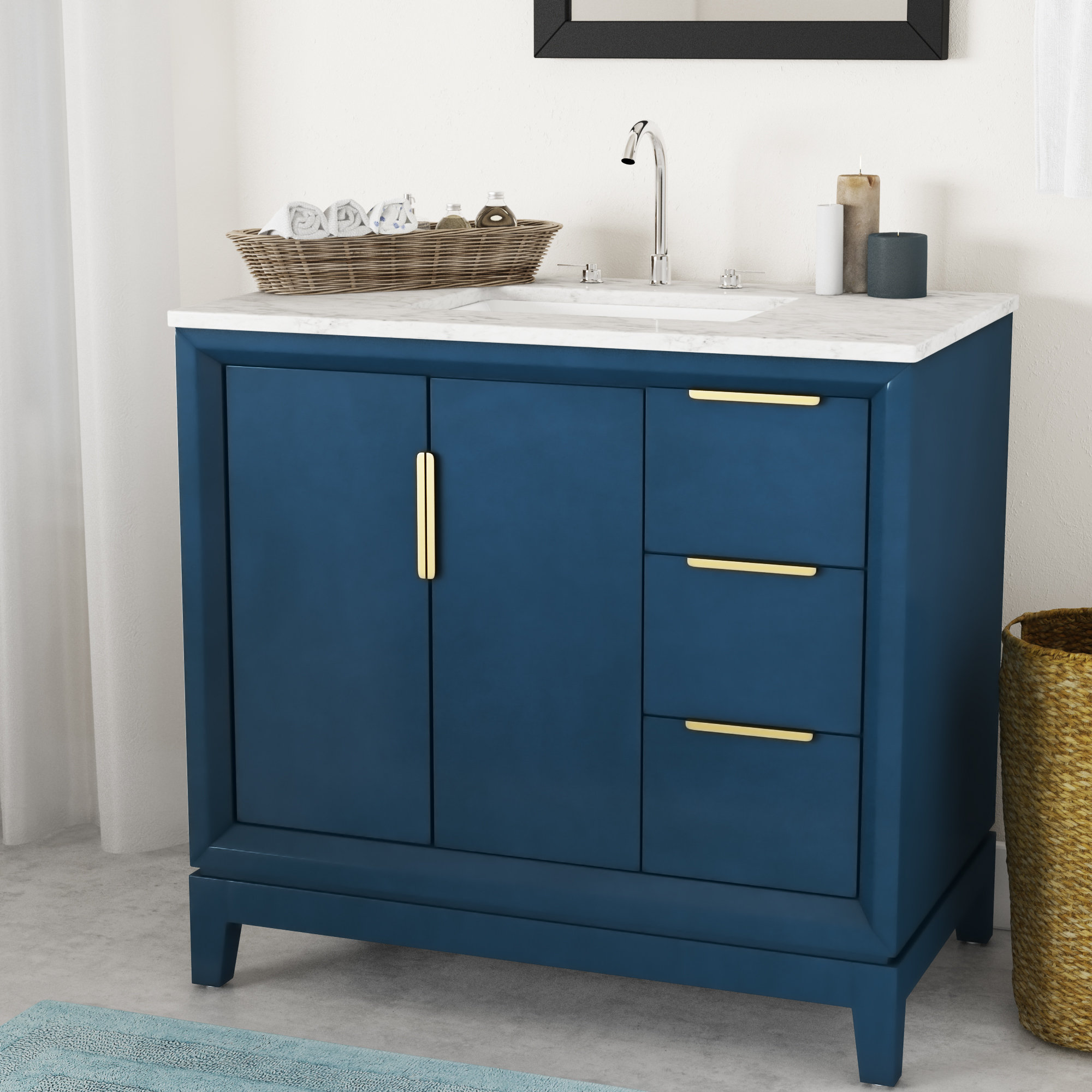 Ivy Bronx Tahannock 36 Single Bathroom Vanity Set Reviews Ivy Bronx Tahannock 36 Single