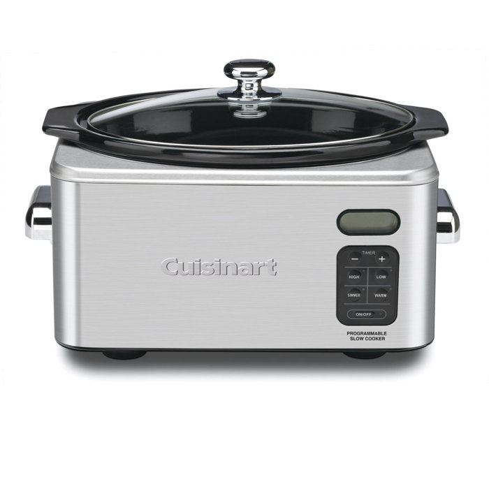 Cuisinart 6 5 Quart Programmable Slow Cooker Reviews Wayfair Ca