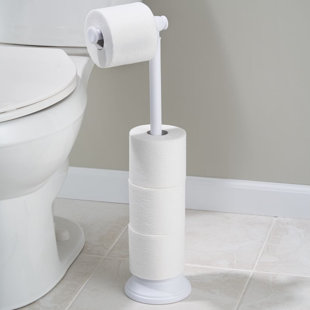 White Toilet Paper Holders You\'ll Love | Wayfair White Toilet Paper Holders You\'ll Love | Wayfair