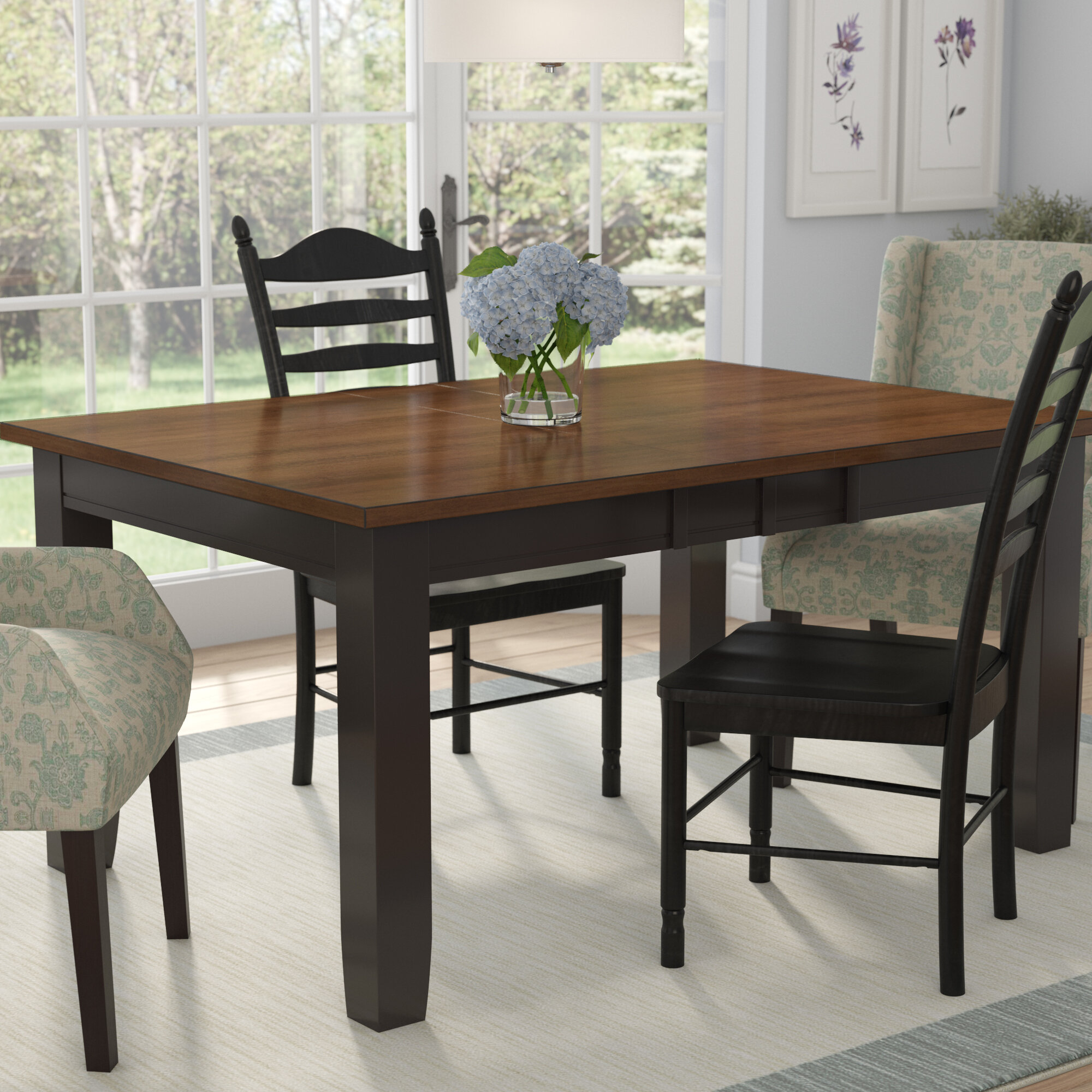 Darby Home Co Chokio Extendable Dining Table Reviews Wayfair