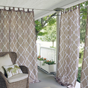 Velcro Tab Outdoor Curtains Wayfair