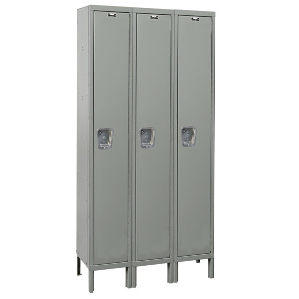 Maintenance-Free 1 Tier 3 Wide School Locker by Hallowell