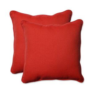 Tweed Indoor/Outdoor Throw Pillow (Set of 2)