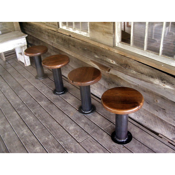 Bolt down bar stools