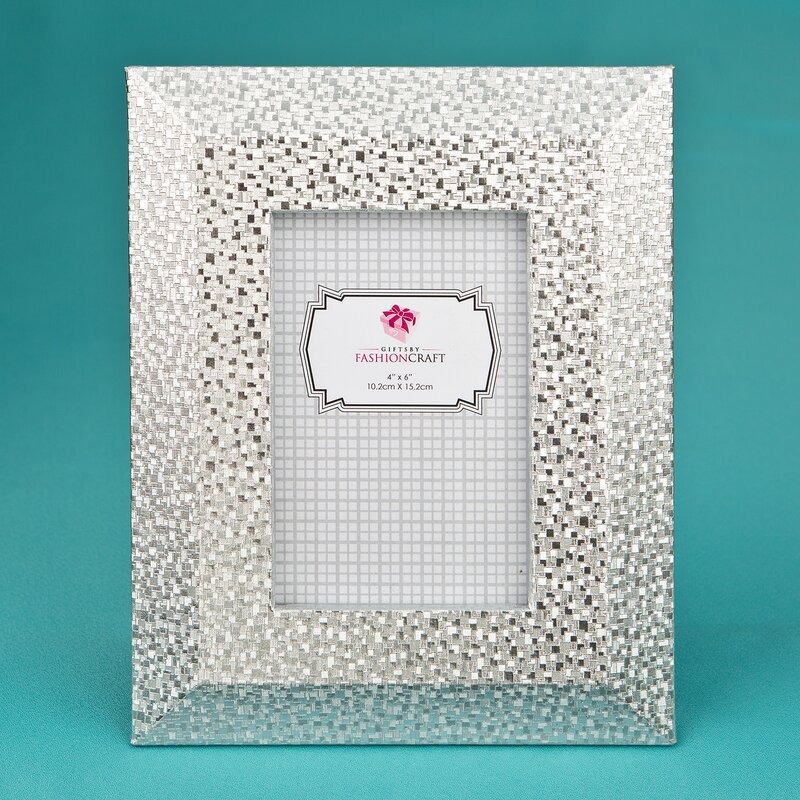 Shiny Silver Picture Frame