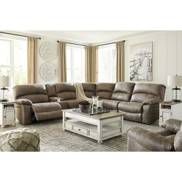 Check Price Pittard Symmetrical Reclining Sectional