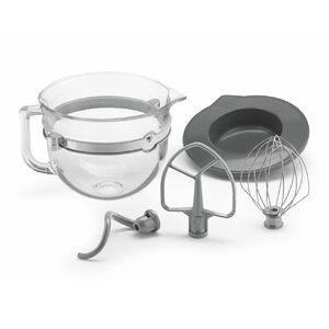 6-qt. Glass Bowl Accessory Bundle