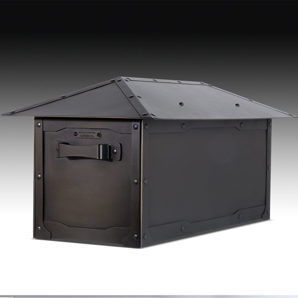 America's Finest Lighting Company Post Mounted Mailbox Wayfair