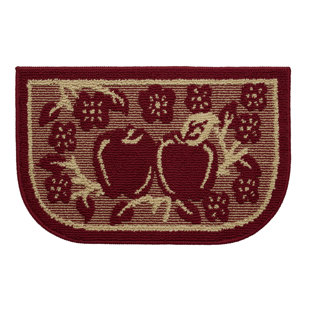 Slice Kitchen Rugs Wayfair Textured Loop Le Crisp Wedge Slice Kitchen Area Rug