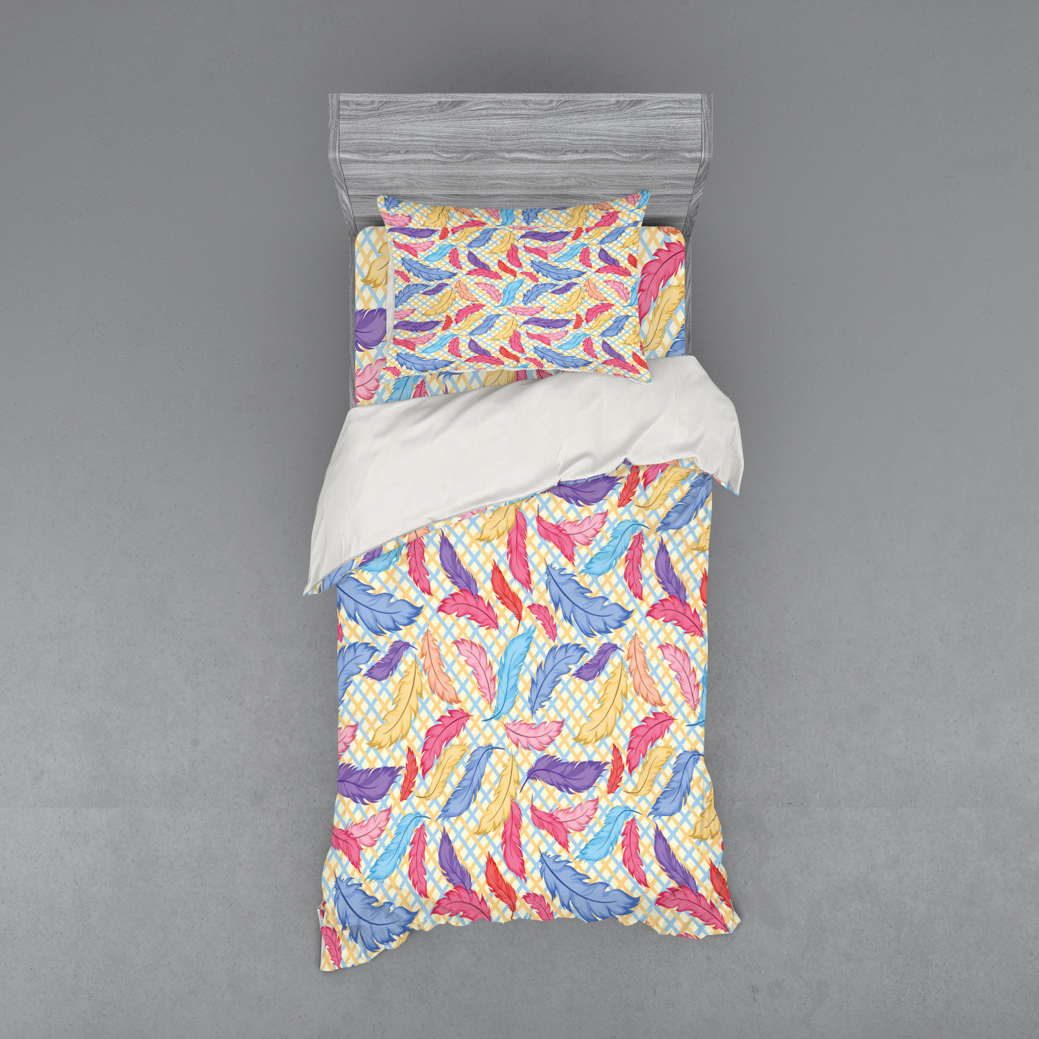 East Urban Home Ambesonne Colourful Duvet Cover Set Different